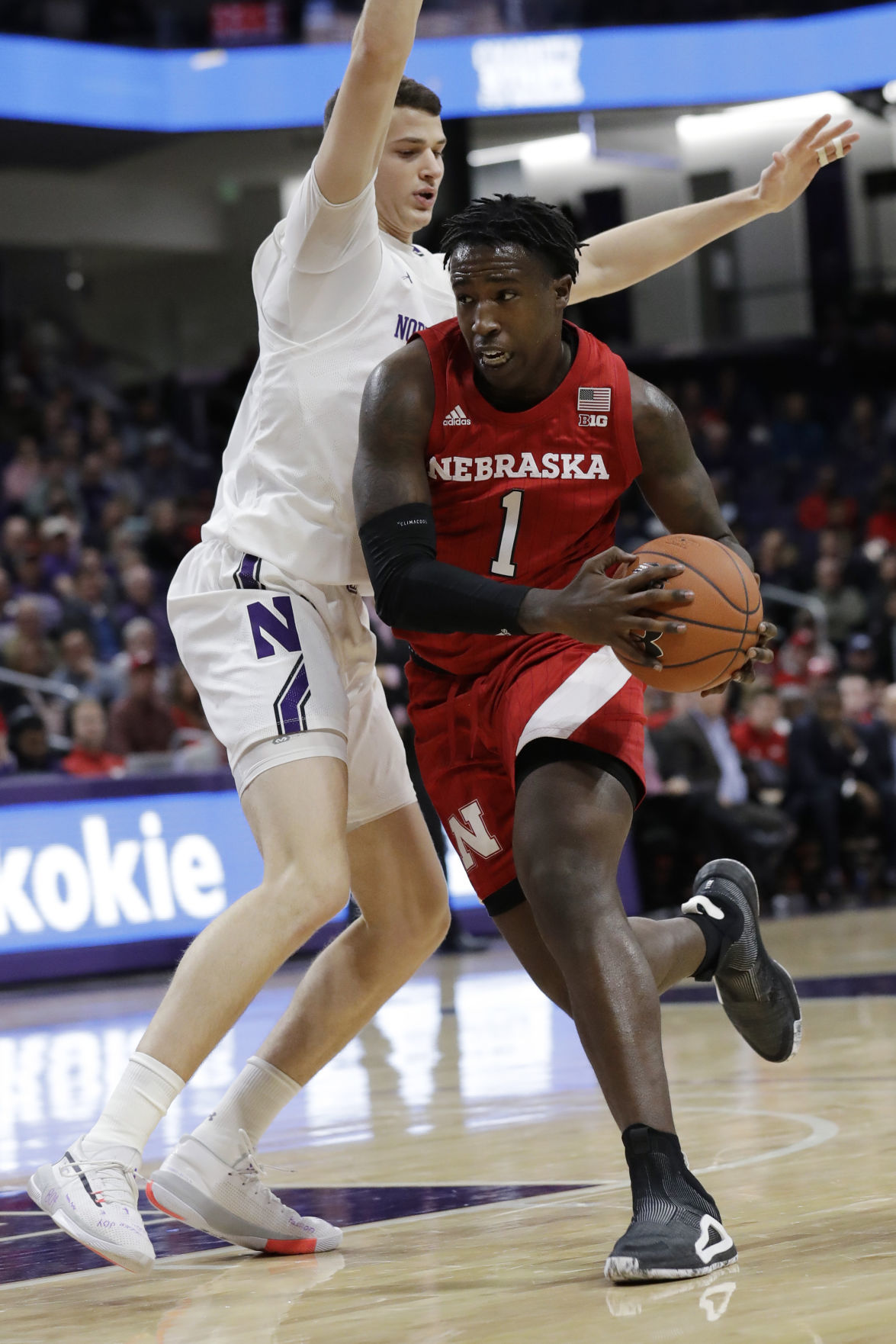 Nebraska at Northwestern, 1.11